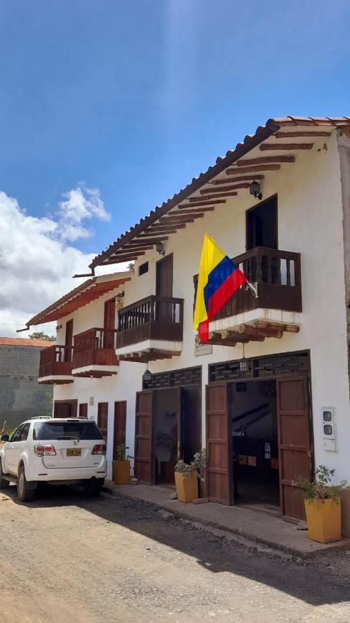 Hotel Casona Chara Barichara Zewnętrze zdjęcie